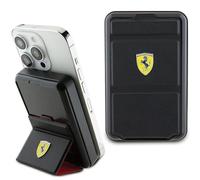 Ferrari Metal Logo MagSafe inductive power bank 15W 10000 mAh avec fonction stand - noir