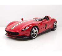 Bburago - May Cheong Group - Ferrari Signature - Monza SP-1 - Voiture Miniature à l'échelle 1:18 - Jouet pour Enfant - à Collectionner dès 14 Ans - 16909R