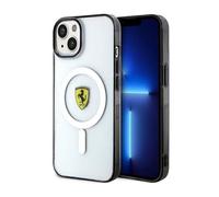 Ferrari Outline Magsafe - Coque pour iPhone 14 Plus (Transparente) - 3666339121143