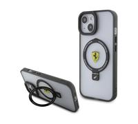 Ferrari Ring Stand 2023 Étui MagSafe, Transparent - iPhone 15