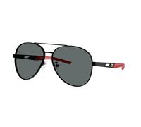 Scuderia Ferrari Unisex Sunglass FZ5002D - Couleur du Monture: Noir mat, Couleur de Lentille: Gris foncé Polar
