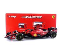 Ferrari SF-23 2023 1:18 Carlos Sainz #55 avec casque pilote BURAGO 18-16812SA