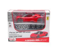 Ferrari Sf90 Stradale 2020 Rouge Modèle Réduit En Métal 1:12 Kit 39137 MAISTO