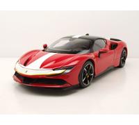 Ferrari SF90 Stradale Assetto Fiorano Rouge Modèle 1:18 Bburago Signature