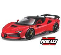 Bburago - Ferrari SF90 XX Stradale 1/18 - Voiture De Collection en Métal - Modèle Réduit Très Détaillé - Miniature Ferrari Officielle - Véhicule Collector De La Marque Mythique