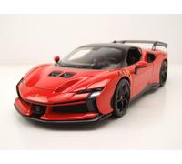 BBurago Voiture de collection Ferrari SF90 XX Stradale 1/18 – Métal, très détaillée, officielle