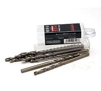 Ferrcan Forets pour métal HSS DIN338 M35 5% cobalt pour le perçage dans l'inox acier inoxydable, fer et autres métaux (paquet de 10 pièces par mesure) (3.5mm)