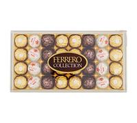 Ferrero Assortiment de chocolat rond noir, ferrero rocher, raffaello - La boite de 32 pièces, 359g