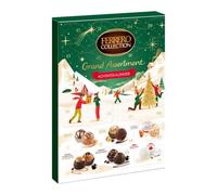 Ferrero Collection - Calendrier de l'Avent Grand Assortiment - 253 g | Six spécialités Ferrero, 24 bouchées au chocolat, café, amande et noix de coco