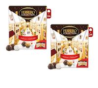 Ferrero Collection Calendrier de l'Avent- Lot de 2 - Raffaello, RondNoir, Rocher - Offre Spéciale