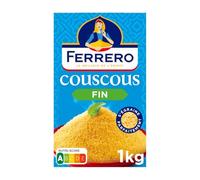 FERRERO - Couscous Fin - Blé 100% Français · Grain Fin et Moelleux - S'Égraine Parfaitement - le paquet de 1 kg - Le Lot De 4