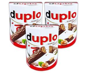 Ferrero Duplo Lot de 3 barres chocolatées 182 g
