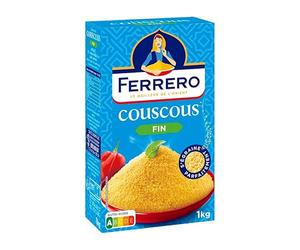 Ferrero Graines De Couscous Fines 1 Kg - Pack De 6