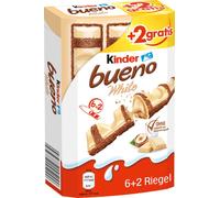 Ferrero kinder bueno White paquet de 6 chocolats blancs 156g