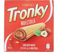 Ferrero Lot de 6 barres de chocolat en forme de noisette et chocolat 5 x 18 g