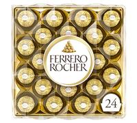 Ferrero Rocher - paquet de 24 pièces croquantes au chocolat au lait avec noisettes et fourrage crémeux - 300g