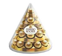 Ferrero Rocher Cône de 28 Chocolats à la Noisette Entière, Cadeau de Luxe
