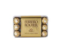 Ferrero Rocher - Croccanti Specialità al Cioccolato al Latte con Nocciole e Ripieno Cremoso con Nocciola Intera, Confezione da 30 Praline - 375 gr
