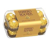 Ferrero Rocher Gold-Edition 16 pezzi Chocolat au lait avec noisettes 200 g