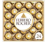 Ferrero Rocher - paquet de 24 pièces croquantes au chocolat au lait avec noisettes et fourrage crémeux - 300g