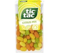 Ferrero Tic Tac (Ferrero) Tic Tac Hard Sugar Confectionery Agrumes Box 54g X1