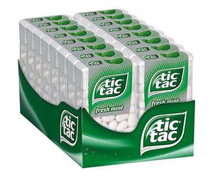 Ferrero Tic Tac Fresh Mint Menthe 49g (Pack de 16)