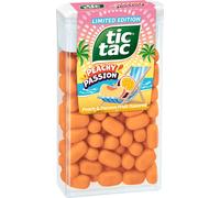 Ferrero tic tac Peachy Passion 110er avec fruit de la passion paquet 54g