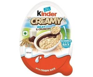 Ferrero Œuf Kinder Crémeux au Lait et Croquant 19 g