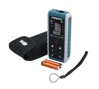 Ferrestock FSKLDM070 Testeur laser de distance jusqu'à 70 mètres, écran LCD, 2 points de référence, 7 modes de mesure, niveau numérique et 99 mémoires