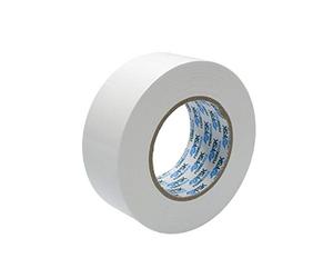 Ferrestock FSKTCT007 Rouleau de ruban américain facile à couper, 3 couches pour une plus grande résistance, ne laisse pas de résidus, 50 mm x 50 m Blanc