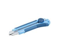 Ferrestock FSKTWP025 Cutter de 25 mm avec poignée caoutchoutée et souple Grip ergonomique, entièrement rétractable, avec lames et système de verrouillage de roue