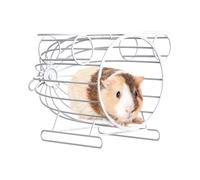 Ferret Hammock - Métal 350g Gerbil Toys House Nest Swing for Sleeping, Cachement avec une fonction d'entraînement, Small Animal Supplies pour l'écureuil, Glider Sugar, Hamster, Grey Fer, Utilisation d