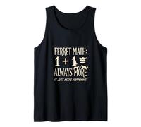 Ferret Math Funny Ferret Mom Propriétaire/Amoureuse Débardeur