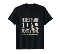 Ferret Math Funny Ferret Mom Propriétaire/Amoureuse T-Shirt