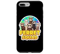 Ferret Squad Group Team Pet Owner Lover Citation Phrase Coque pour iPhone 7 Plus/8 Plus