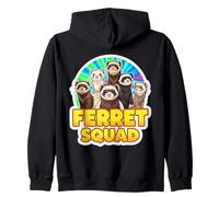 Ferret Squad Group Team Pet Owner Lover Citation Phrase Sweat à Capuche
