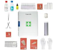 FERRETELIX® Armoire de Premiers Secours, 40 x 32 x 18 cm, homologuée pour logements touristiques, Maison, Bureau G