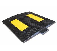 FERRETELIX® Ralentisseur de Vitesse Routier 50x50x3 cm avec Vis Incluses - Sécurité pour Routes, Écoles et Parkings