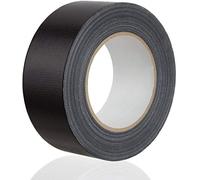 FERRETELIX® Ruban Adhésif Américain Renforcé Noir 50 mm x 10 m | Réparer, Fixer, Renforcer, Sceller