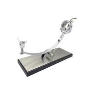 FERRETERIA LEPANTO Support à jambon professionnel rotatif et basculant avec base en MDF et lame en acier inoxydable Modèle Serrano (sans set de coupe)