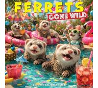 Willow Creek Press, Calendrier mural 2027 Ferrets Gone Wild