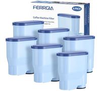 FERRGIA 6 Pièces Filtre à eau de rechange pour Philips AquaClean CA6903/10 CA6903/22 CA6903,Compatible avec les Machines à Café Automatiques Saeco et Philips,Réduit calcaire l'eau,Testés et Certifiés
