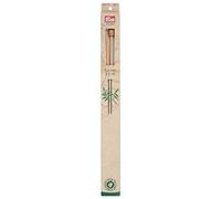 Ferri da maglia a punta singola in bambù, 33 cm, 5,00 mm