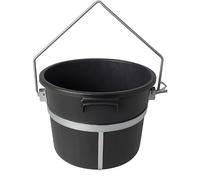 FERRI GROUP Seau pour Monte-Charge - Seau en Plastique avec Structure Métallique pour Treuil - Coffre à Outils de Chantier pour Usage Professionnel (Rond Ø 50 cm)