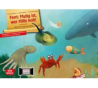 Ferri: Mutig ist, wer Hilfe holt! Kamishibai Bildkartenset: Mit Begleitheft zur Mobbing-Prävention in Kindergarten und Grundschule. Anti-Mobbing-Geschichte mit Tipps zur Vorbeugung für Pädagogen