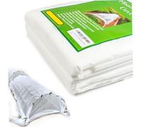 Ferricult Couvertures de Plante Protection de Gel 32x10 pi Couverture Givre Tissu Gel pour la Neige Pluie d'hiver, Biodégradable Row Row Cover Tissu Jardin pour Les Plantes Jardin