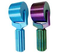 Ferricult Diamond Art Roller Tool 2 Pack, Outil de lissage Diamond Art avec 10 crêtes, Rouleau en Plastique pour l'artisanat de Peinture, Style-2home Decor