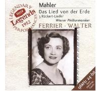 FERRIER/PATZAK/WALTER/WP - DAS LIED VON DER ERDE/RÜCKERT-LIEDER CD NEUF