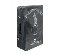 Crashpad Ferrino Rockslave gris foncé rouge