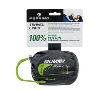Ferrino Liner momie Travel – 220 x 80 cm – Noir
